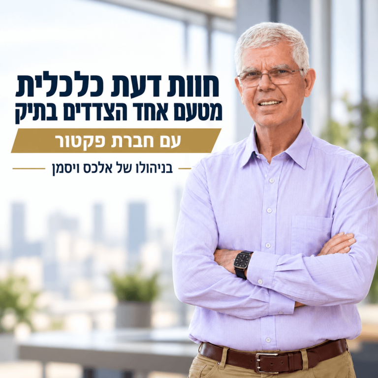 אלכס ויסמן - חוות דעת לבית משפט עם חברת פקטור