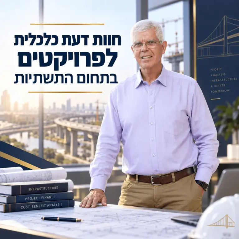 הכנת חוות דעת כלכליות להליכים משפטיים בתחומי התשתיות