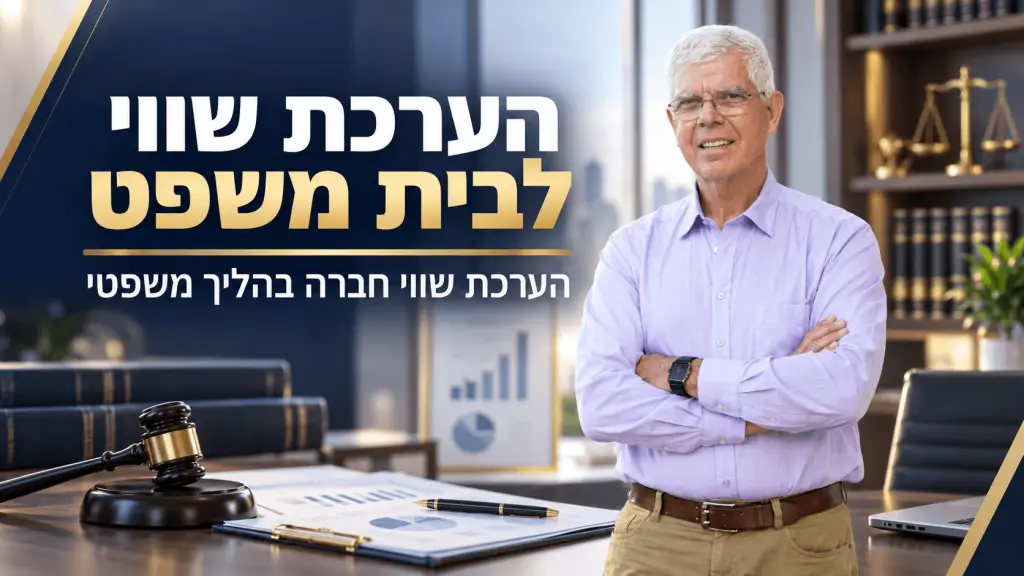 הערכת שווי חברה בהליך משפטי
