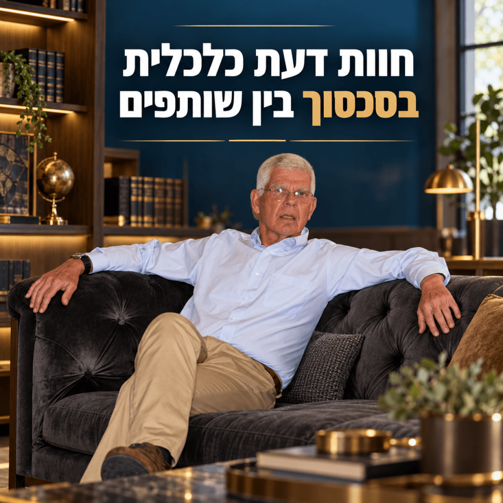 חוות דעת כלכלית עסקית בסכסוך בין שותפים